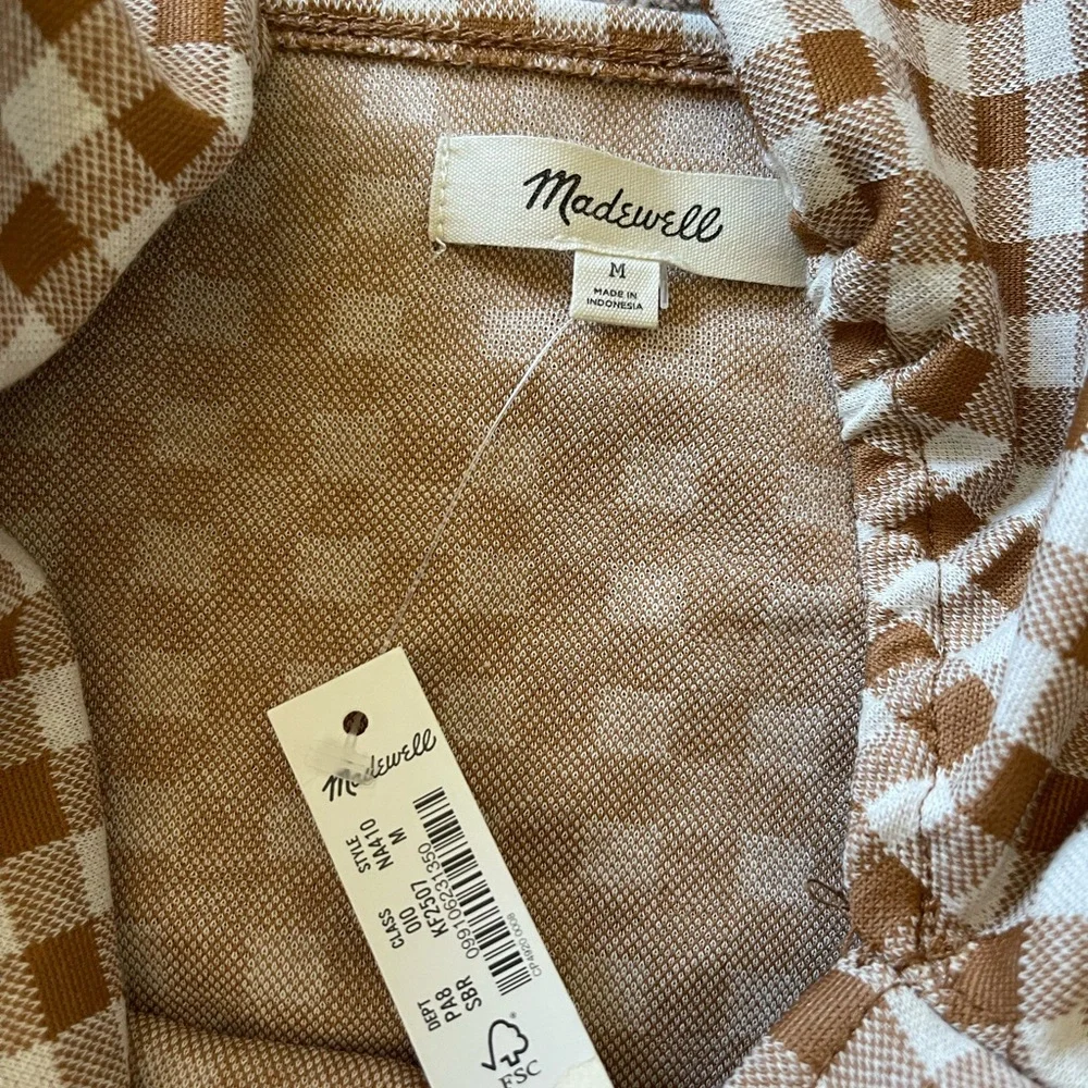 Madewell button front top - Picture 4 of 4